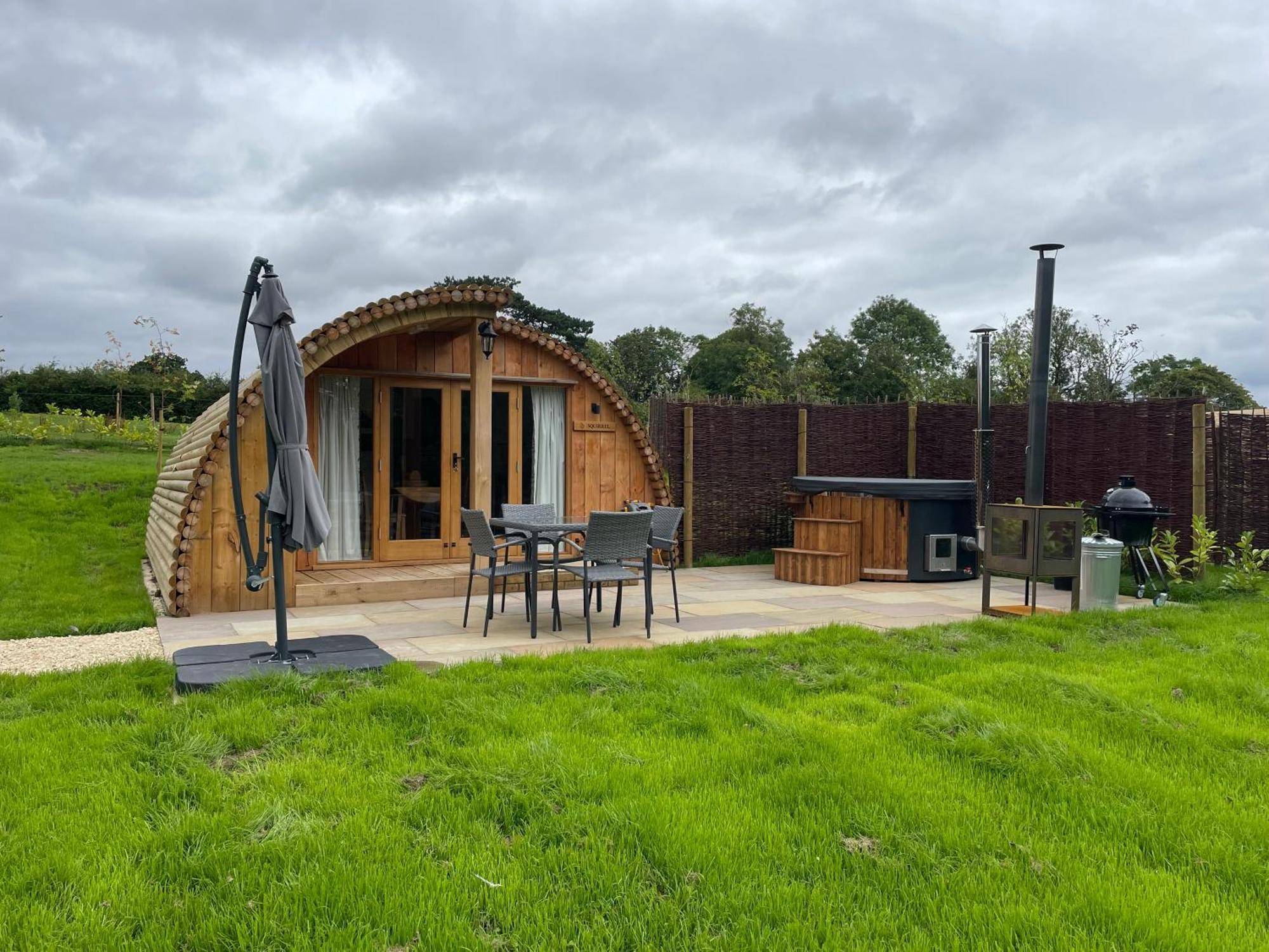 Wimbish Hall Cabins Eksteriør bilde